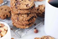 Paleo Gluten Free Dairy Free Hazelnut Chocolate Chip Cookies