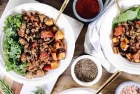 Wholesome Rosemary Sausage and Sweet Potato Hash