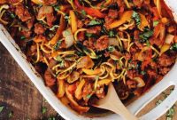 Ultimate Zucchini Bake Paleo Whole30 Keto