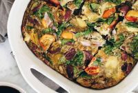 Wholesome Mediterranean Breakfast Frittata Paleo Whole30 Keto