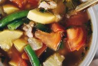 Turkey Summer Veggie Soup Paleo Whole30 Keto