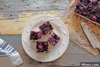 Tangy Paleo Berry Lemon Squares