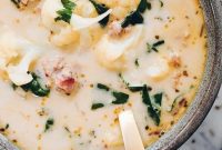 Sütsüz Toskana Çorbası