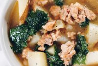 Rustic Paleo Sausage and Roasted Garlic Potato Pot