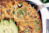 Paleo Whole30 Breakfast Burrito Bake