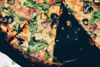 Hearty Paleo Whole30 Sausage Sweet Potato Frittata