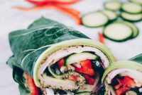 Clean Eating Collard Wraps