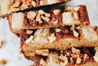 Pure Paleo Vegan Banana Bread Without Gluten Dairy Eggs or Refined Sugar