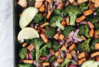 Effortless Paleo Whole30 Chicken Sweet Potato Traybake