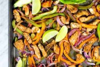 Effortless Sheet Pan Chicken Fajitas