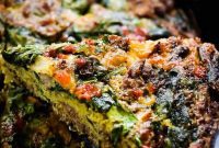 Paleo Dairy-Free Spinach Quiche