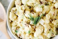 Ultimate Paleo Whole30 Potato Salad with Crispy Bacon