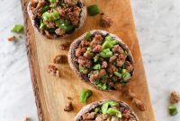 Mouthwatering Pork Sausage Portobello Bowls