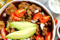 Ultimate Keto Chili Slow Cooker Instant Pot Paleo Whole30