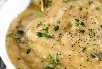 Paleo Whole30 Celeriac Soup Instant Pot or Stove Top Recipe