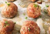 No-Fuss Baked Pork Meatballs
