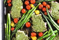 Quick & Clean Pesto Chicken Bake (Paleo & Whole30)