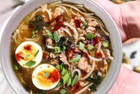 Clean Eating Pork Ramen Paleo Whole30 Keto