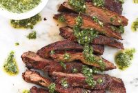 Bright Chimichurri for Grilled Flank and Skirt Steak