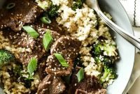 Wholesome Sesame Beef Sheet Pan Dinner