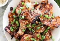 Succulent Paleo Korean BBQ Chicken