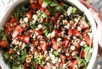 Refreshing Paleo Whole30 Watermelon Salad