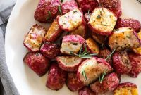 Golden Roasted Radishes Simple and Nourishing