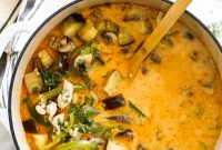 Wholesome Coconut Chicken Curry Soup