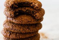 Wholesome Paleo Vegan Ginger Molasses Cookies