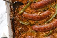 Savory Italian Sausage Bake Paleo Whole30 Friendly