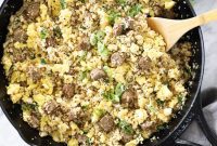 Keto Breakfast Fried Rice