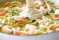 Velvety Garlic Prawns