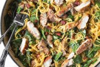 Paleo and Low Carb Spaghetti Squash Carbonara