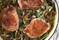 30 Minute Creamy Dairy Free Skillet Pork Chops