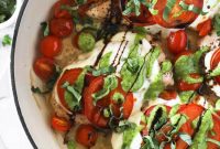 Vibrant Caprese Baked Chicken