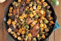 Harvest Chicken Skillet with Roasted Vegetables