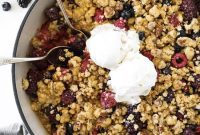 Golden Berry Streusel Bake