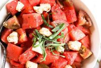 Effortless Summer Tomato Watermelon Medley