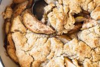 Sweet and Simple Gluten Free Pear Cobbler