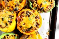 Quick Keto Tex-Mex Stuffed Peppers