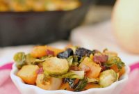 Golden Roasted Brussels and Butternut Bliss