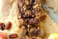 Irresistible Paleo Gluten Free Cinnamon Apple Streusel Loaf