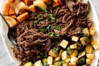 Effortless Slow Cooker Pot Roast with Root Vegetables