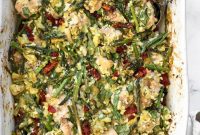 Ultimate Creamy Spinach Artichoke Chicken Bake