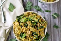 Golden Curried Scramble: Wholesome and Diet Friendly