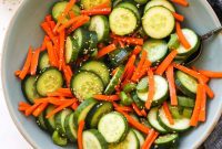 Refreshing Cucumber Carrot Crunch