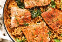 Quick Cajun Salmon Pasta Perfection