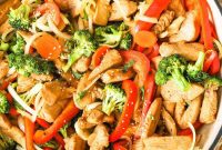 Effortless 30 Minute Marinated Chicken Stir Fry