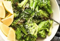 Air Fryer Frozen Broccoli Crispy Tender in 20 Minutes