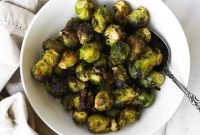 Crispy Air Fryer Frozen Brussels Sprouts in Under 20 Minutes